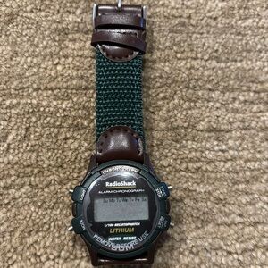 ~RadioShack~  Vintage Digital Alarm Chronograph Water Resistant Watch (6…